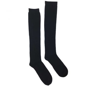 Black Knee Socks 2 Pair Pack - School Uniforms Direct Ireland