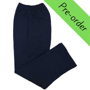 Old Bawn Navy Fleece Tracksuit Bottoms
