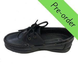 Susst Gaby Deck Shoe Black Sole Pre-order