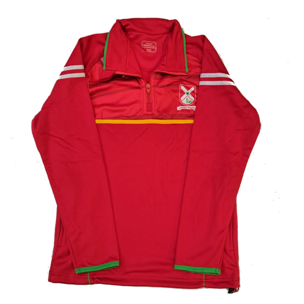 Kiltegan Red Zip Top