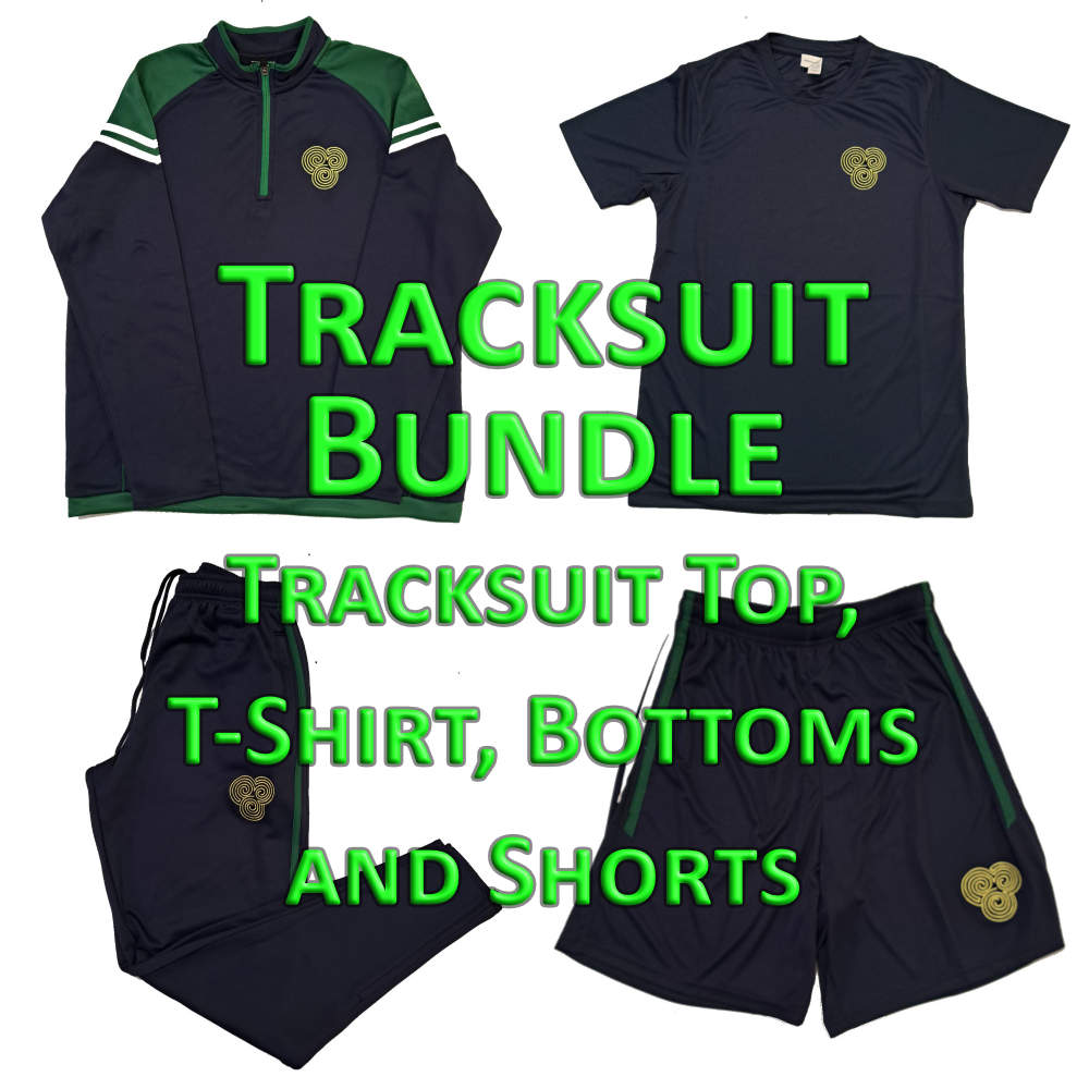 East Glendalough Tracksuit Top, T-Shirt, Bottoms and Shorts