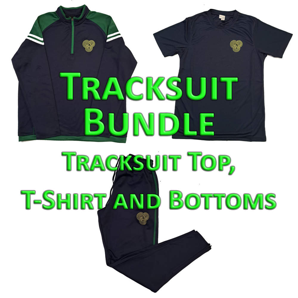 East Glendalough Tracksuit Top, T-Shirt and Bottoms